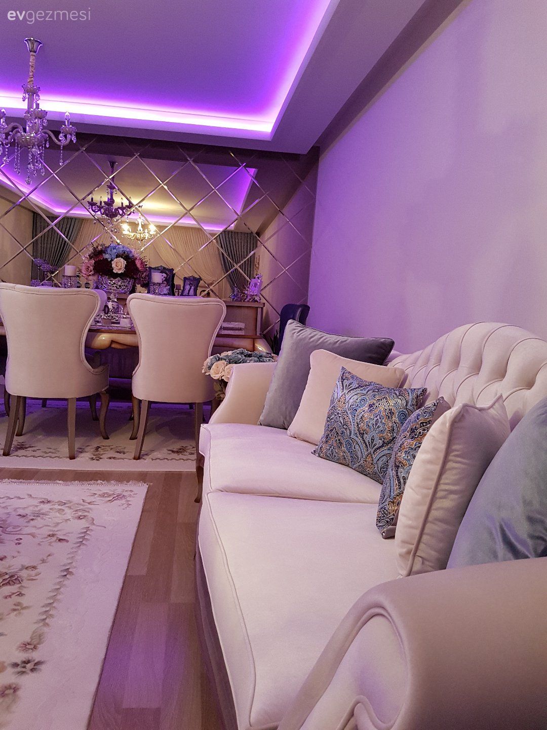 Stil sahibi ve göz alıcı. Gülsevim hanımın evinden..