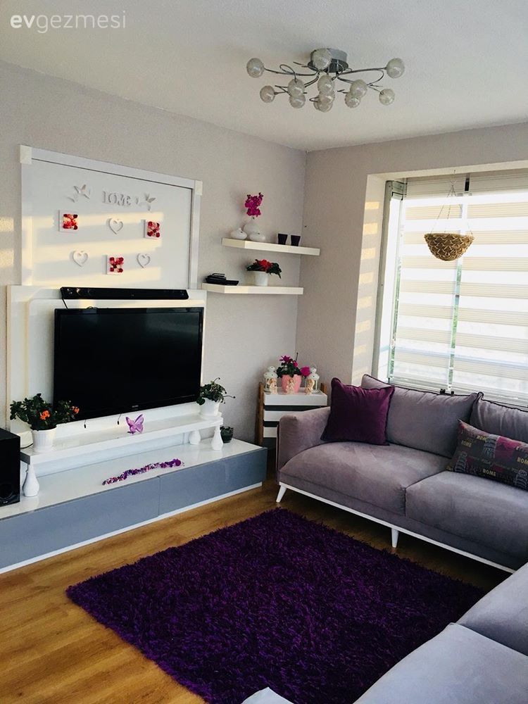 Köşe koltuk, Tv ünitesi, Oturma Odası, Kapalı teras, Teras