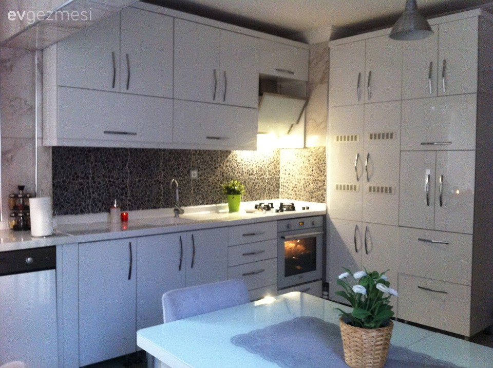 Beyaz mutfak, Modern mutfak, Mutfak