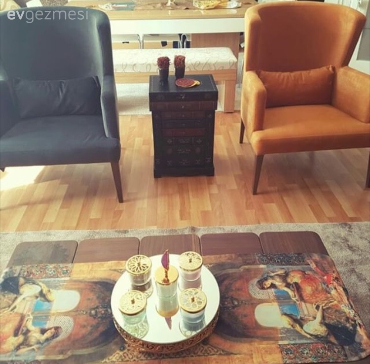 Hande hanımın stil sahibi evi..