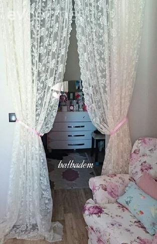 Giyinme odası, Perde