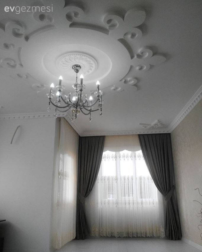 Tadilatı yeni tamamlanan bir evden kareler..