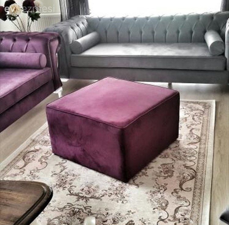 Gri, Halı, Puf, Salon