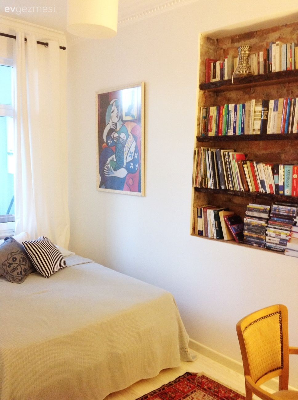 Ceylan Hanım'ın stil sahibi evi.