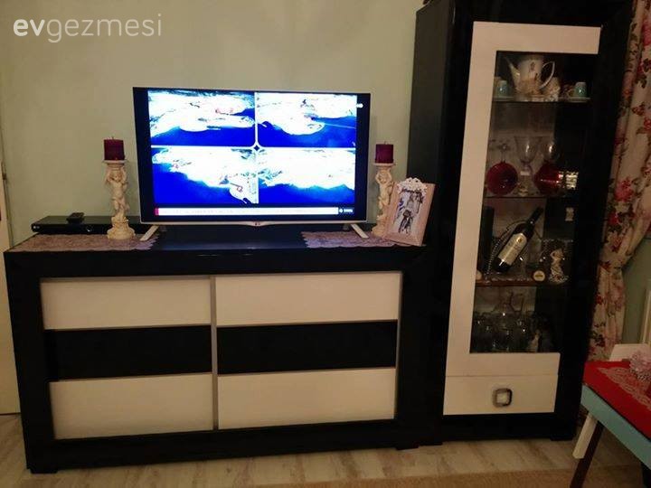 parlak kaplama mobilya boyanabilir mi ?