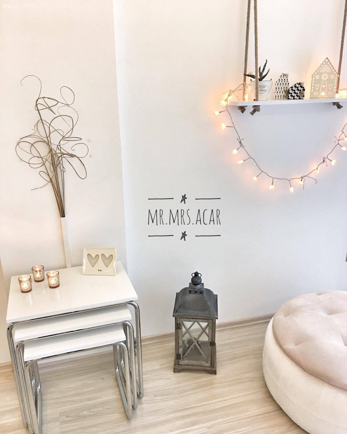 Sinem hanımın harika bir manzaraya hakim, ruhu olan evi..