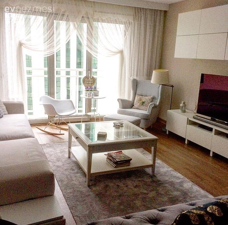 Halı, Ikea, Orta sehpa, Salon, Tv ünitesi