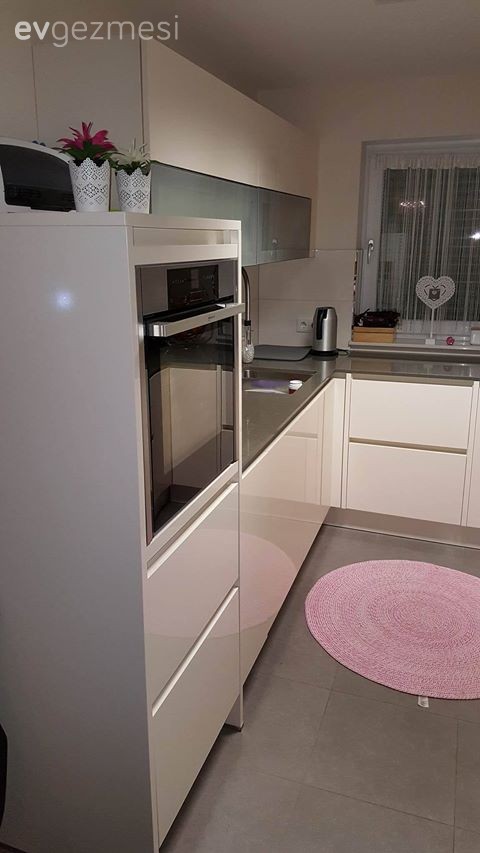 Sevinç hanımın zarif ve samimi evi..