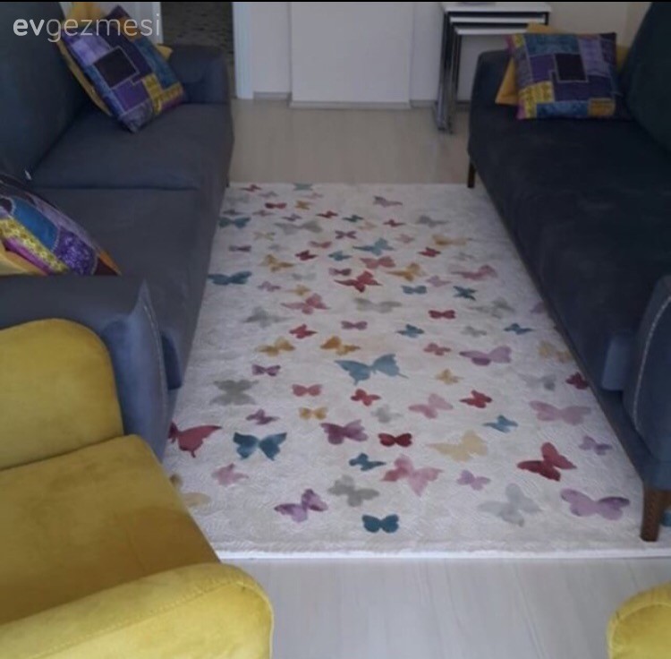 Gri, Halı, Oturma Odası, Sarı