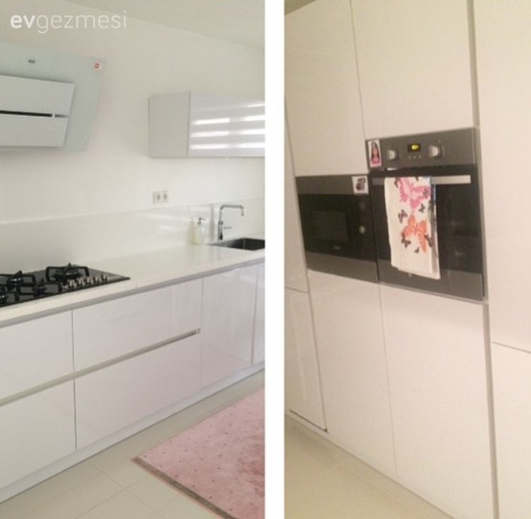 Beyaz mutfak, Modern mutfak, Mutfak