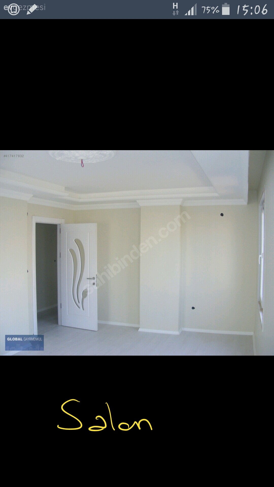 Yeni evimin  salonu için fikir