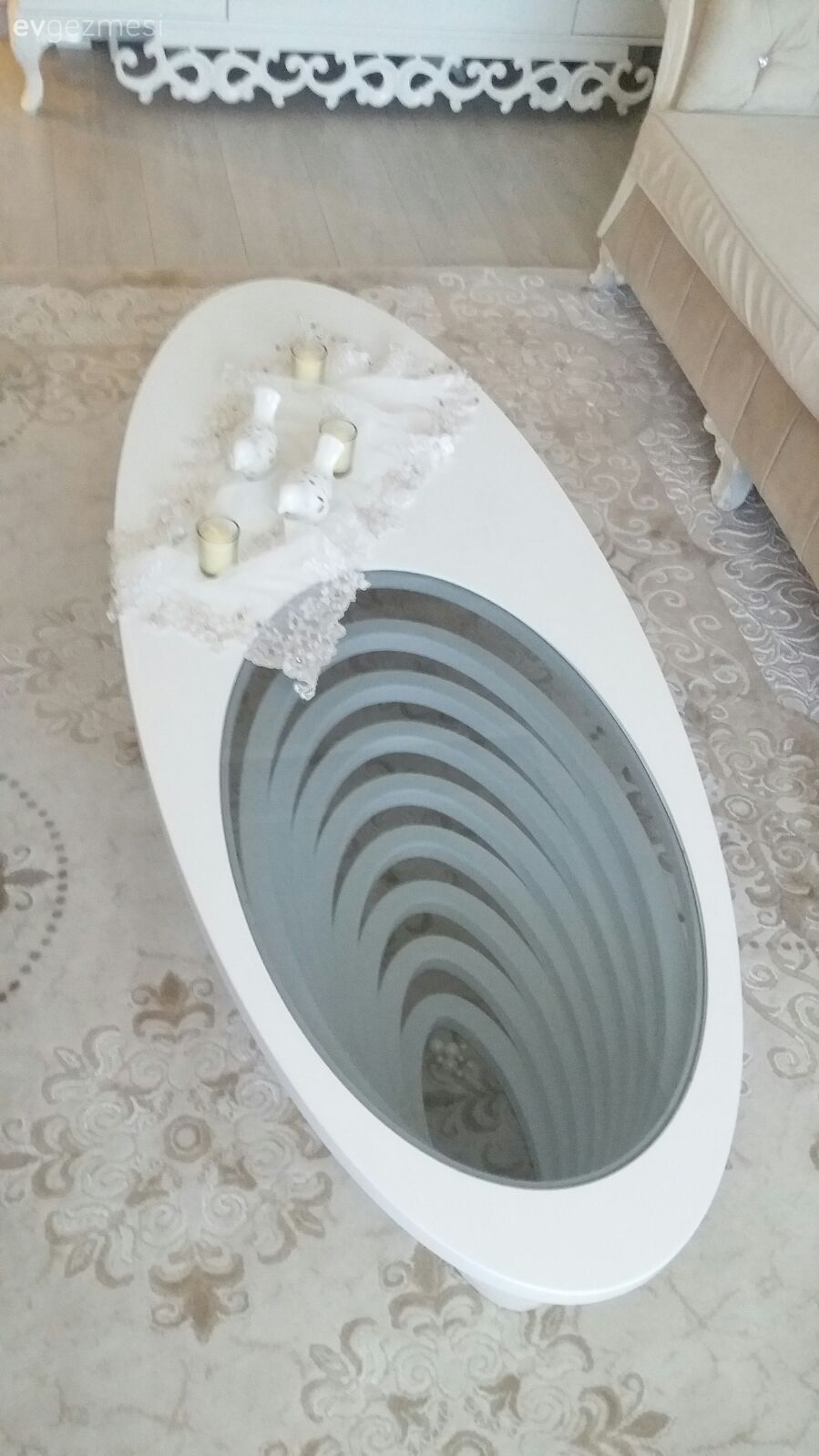 Orta sehpa, Oturma Odası