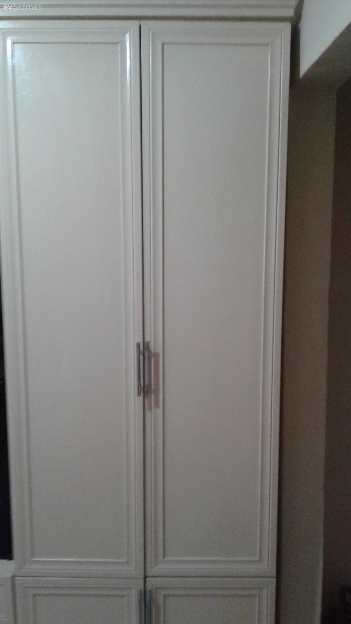 Portmanto ve yüklük dolap reng değişimi icin kullanilacak boya yardimi