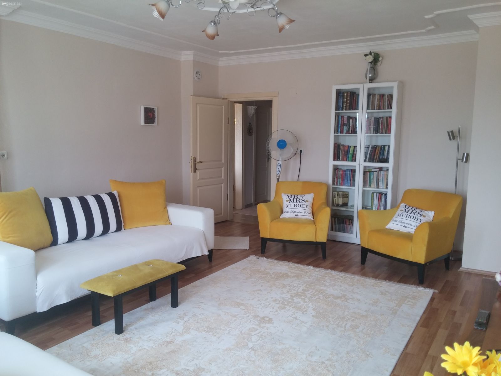 Salonum ve yatak odam için yardım