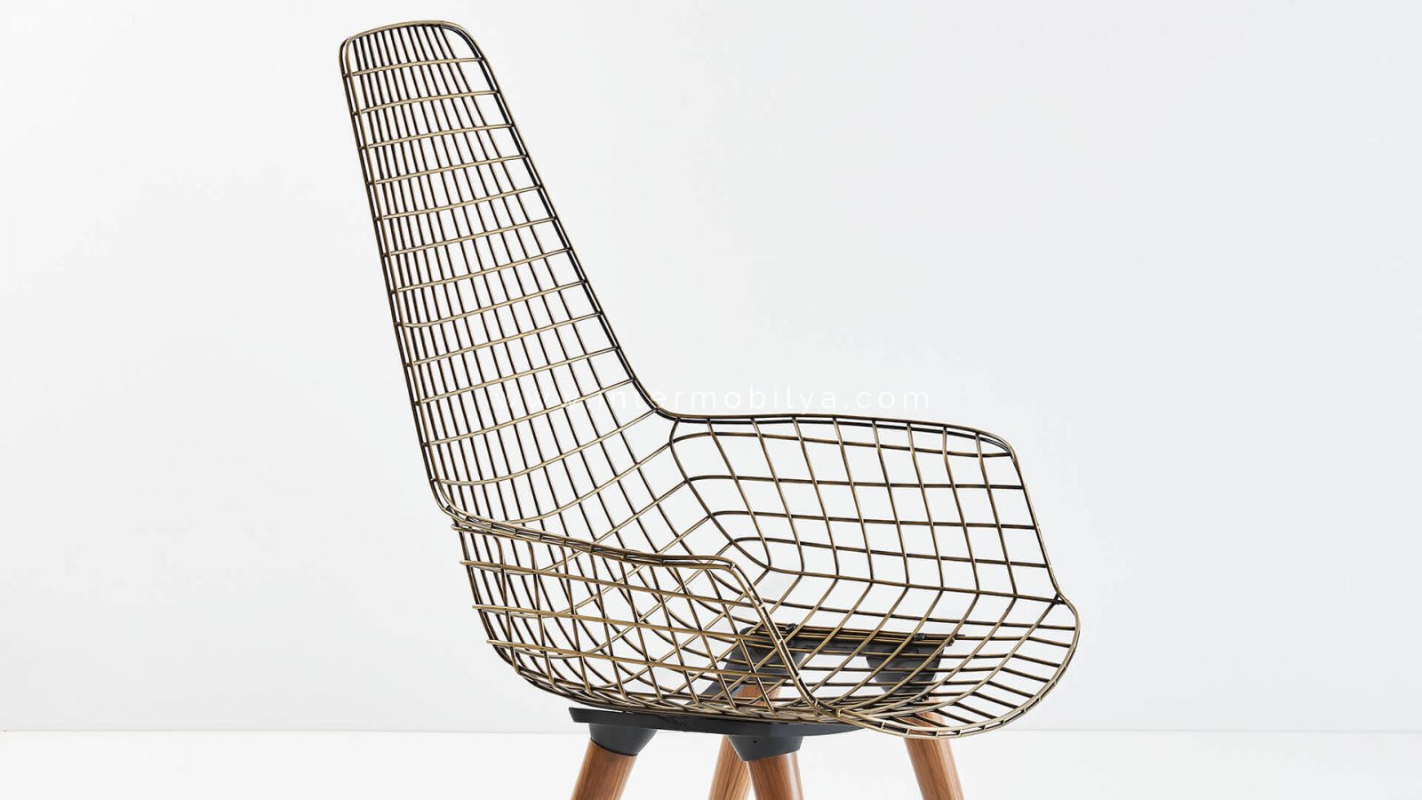 Uzun Zira Tel Sandalye Modeli - İnter Mobilya