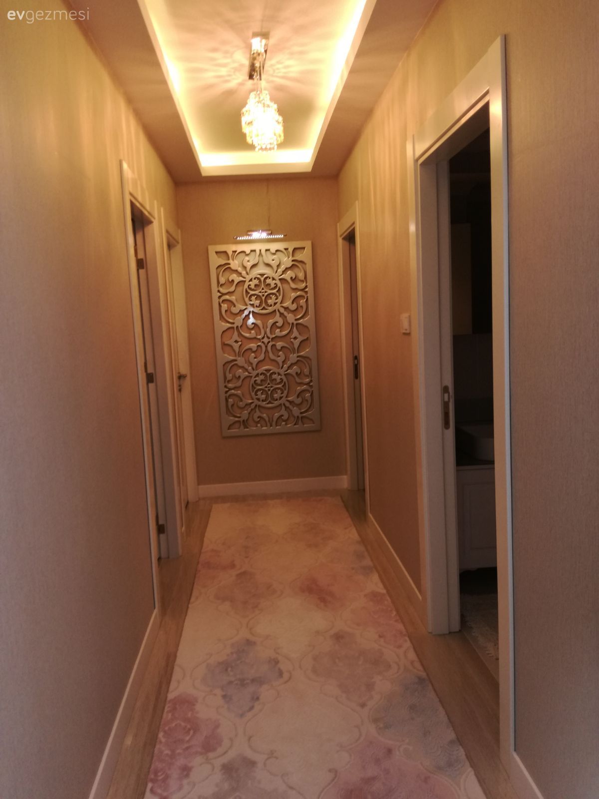 Asma tavan, Aydınlatma, Halı, Hol, Tablo