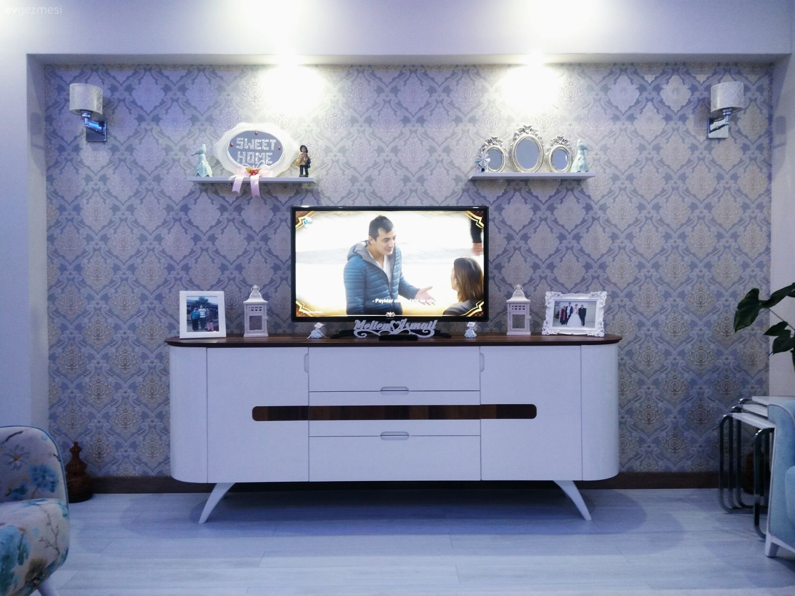 Duvar kağıdı, Salon, Konsol