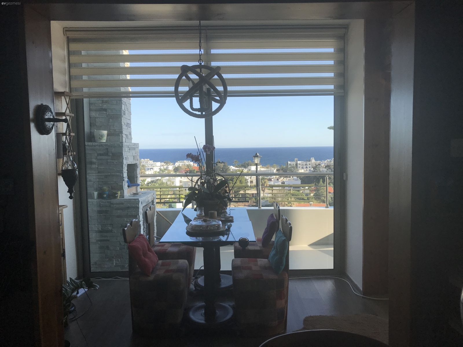 Yemek Odası, Salon, Rustik Aydınlatma