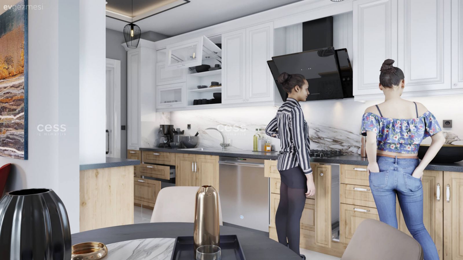 Nişantaşı Örnek Daire Projesi - Cessicmimarlik.com.tr