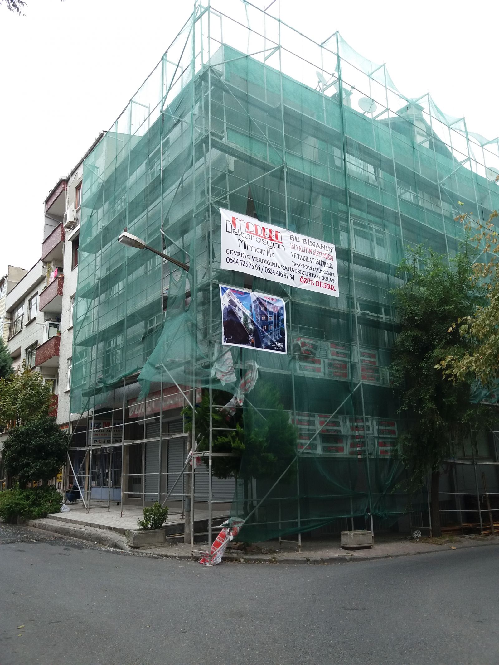 Bayrampaşa cephe giydirmesi