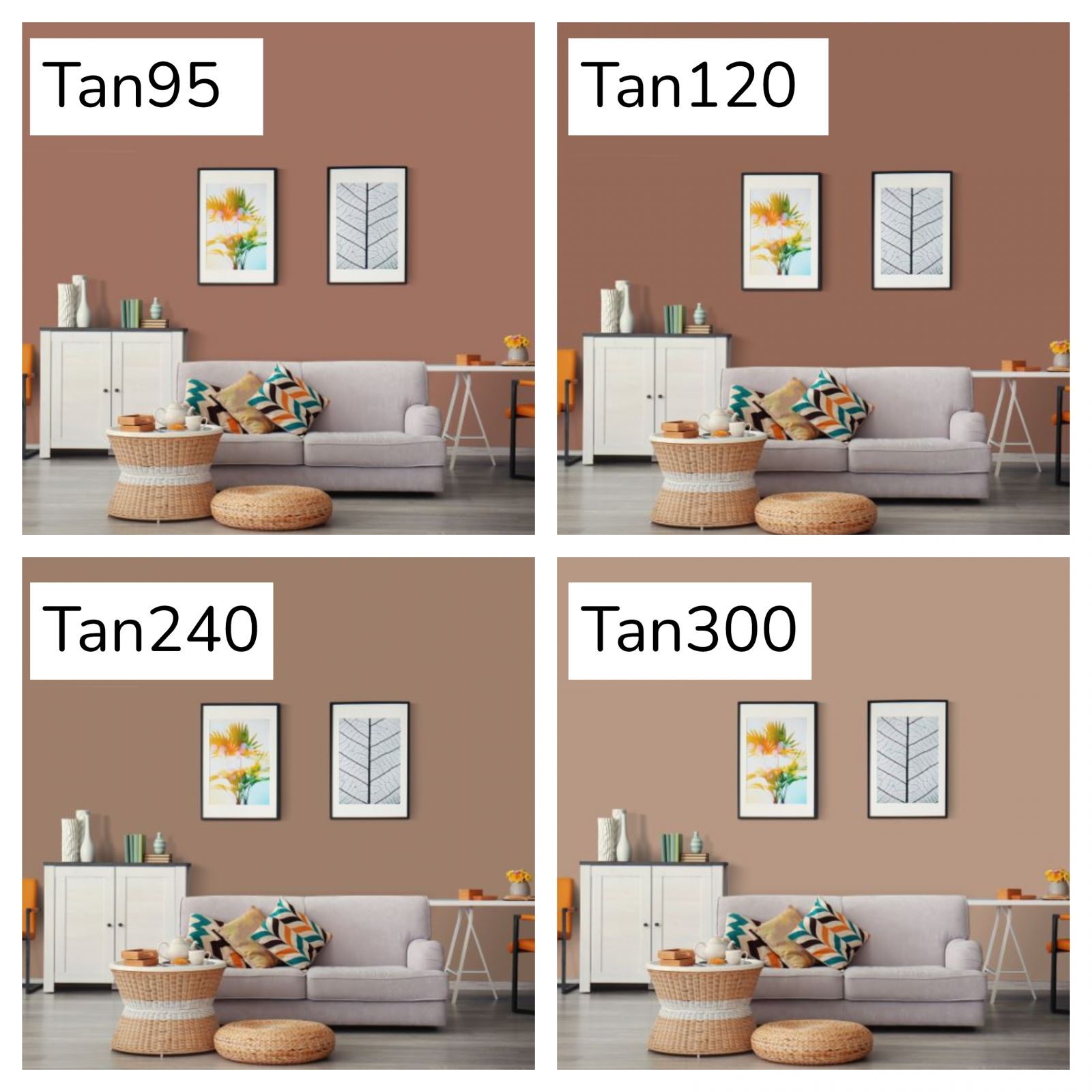 2025 Yılının Rengi Mocha Kahveye Uygun Duvar Boyası Renkleri!