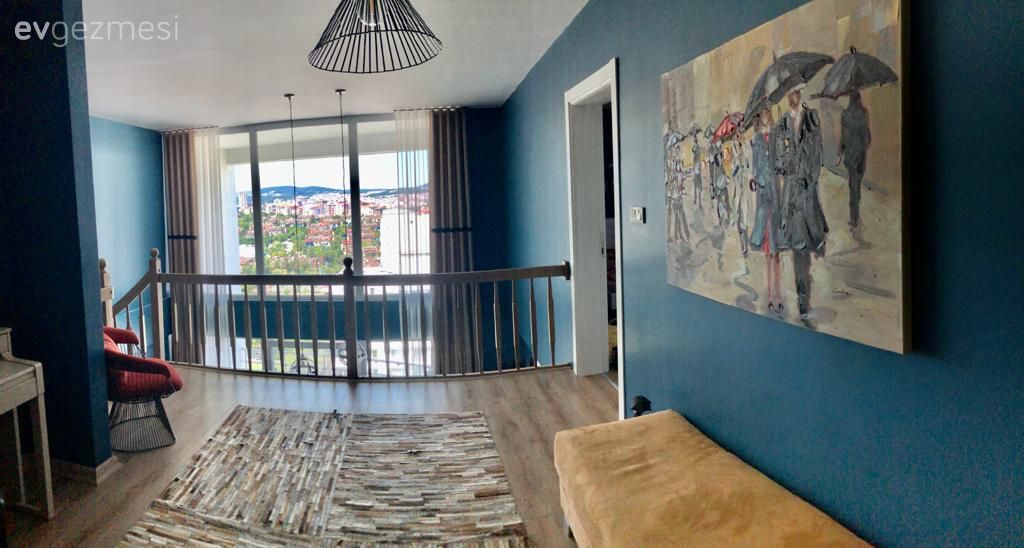 Bu Dubleks Evde Her Odanın Ruhu Bambaşka