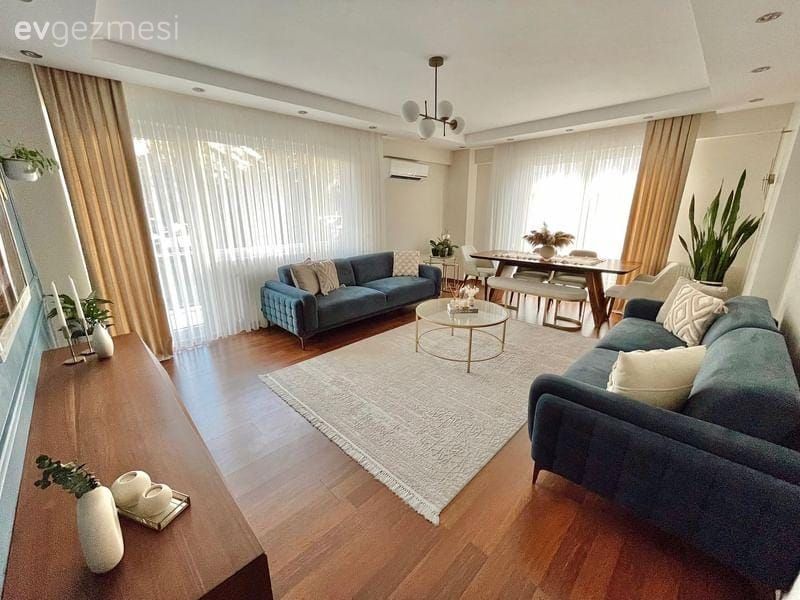 Maviyi Rehber Edinen Bu Evde Enerji Seviyesi Hep Yüksek!