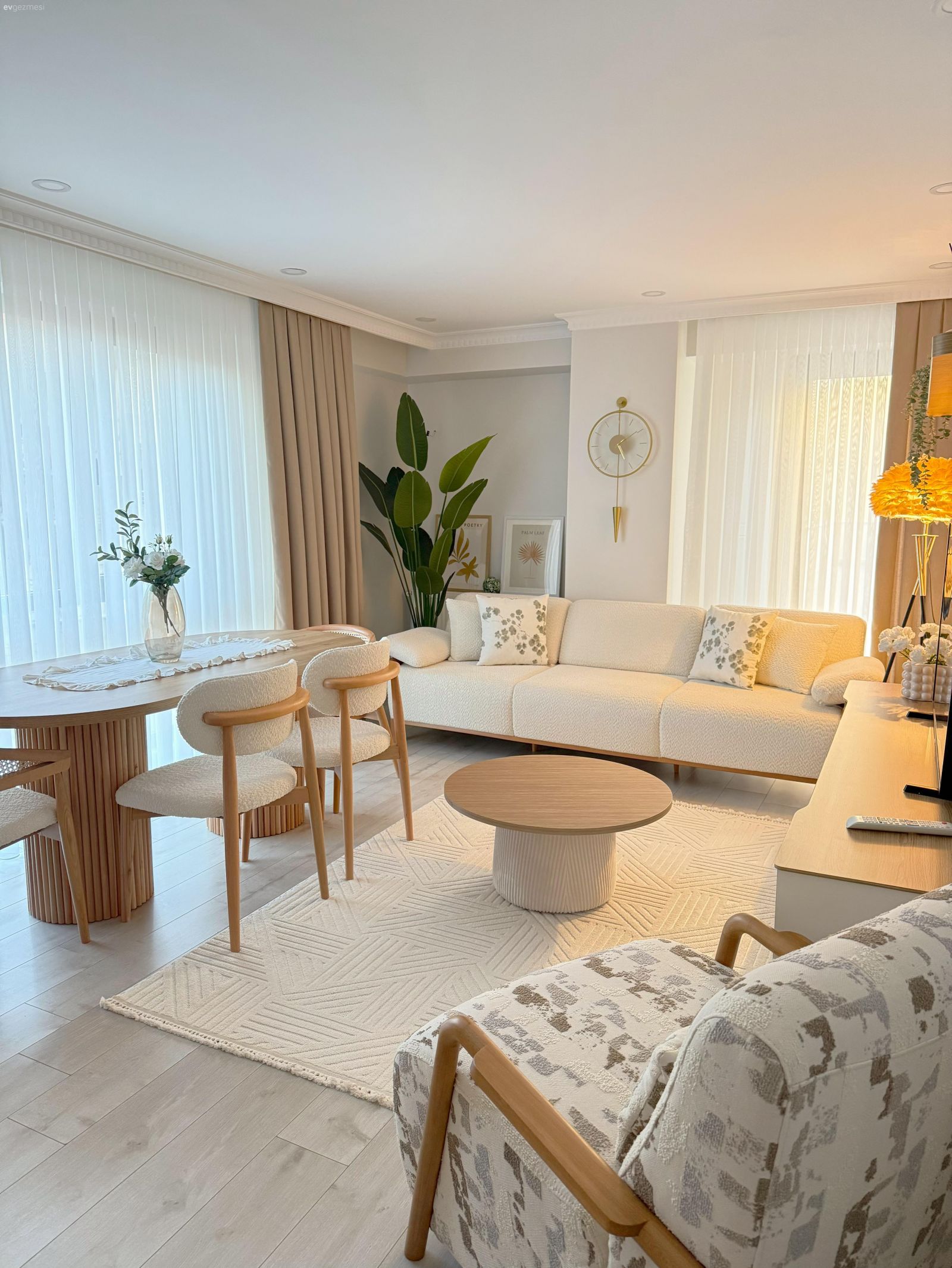 Bu Evde Ferahlık ve Keyif Dengesi Tam Kararında