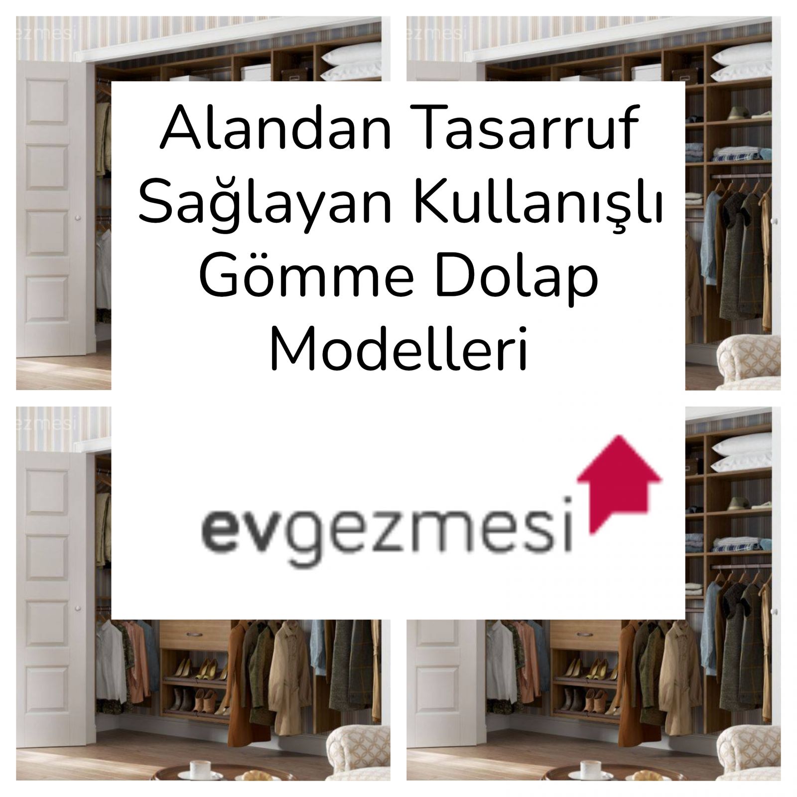 Alandan Tasarruf Sağlayan Kullanışlı Gömme Dolap Modelleri