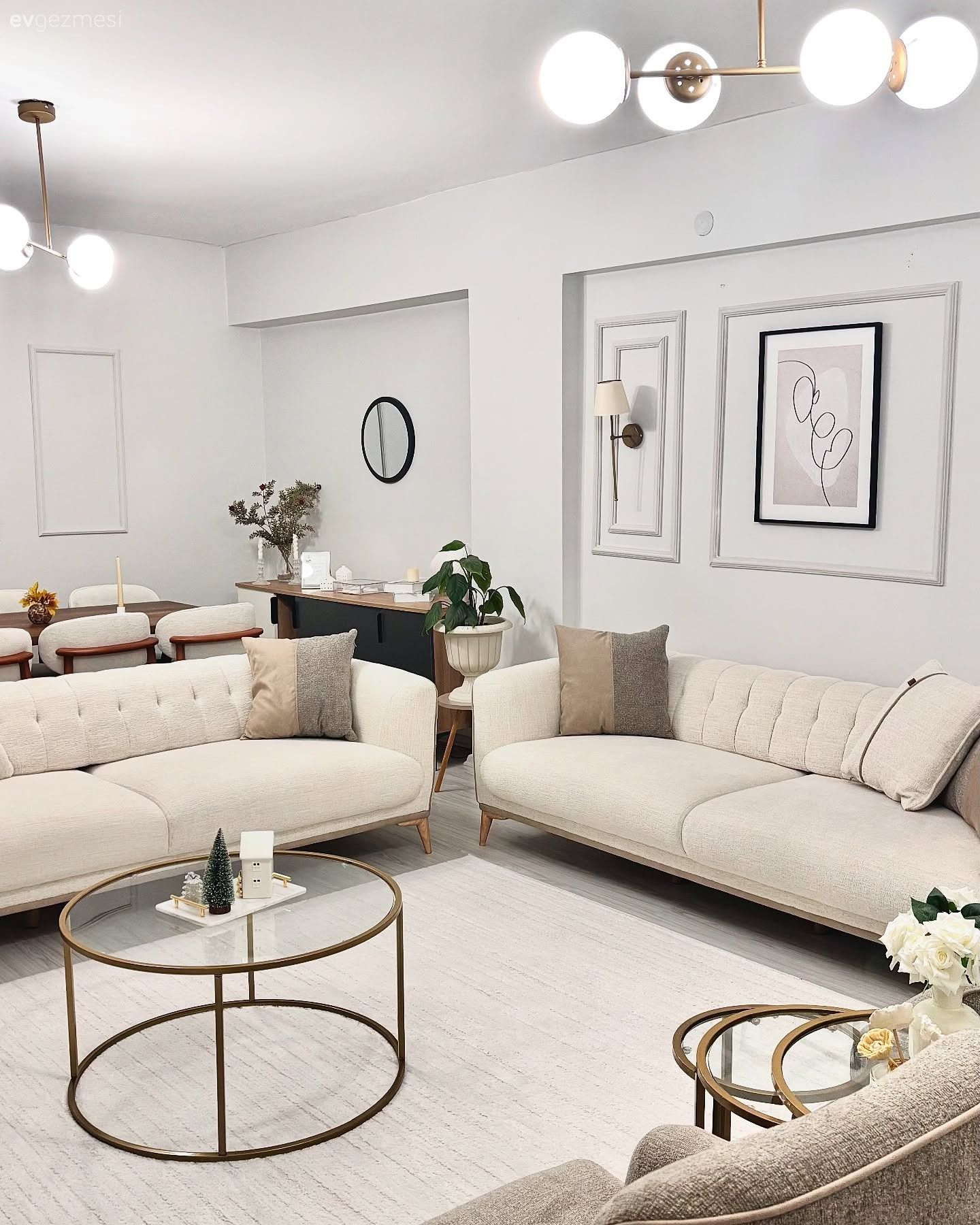 Açık Renk Paleti İle Kuşanmış Modern Bir Dekor