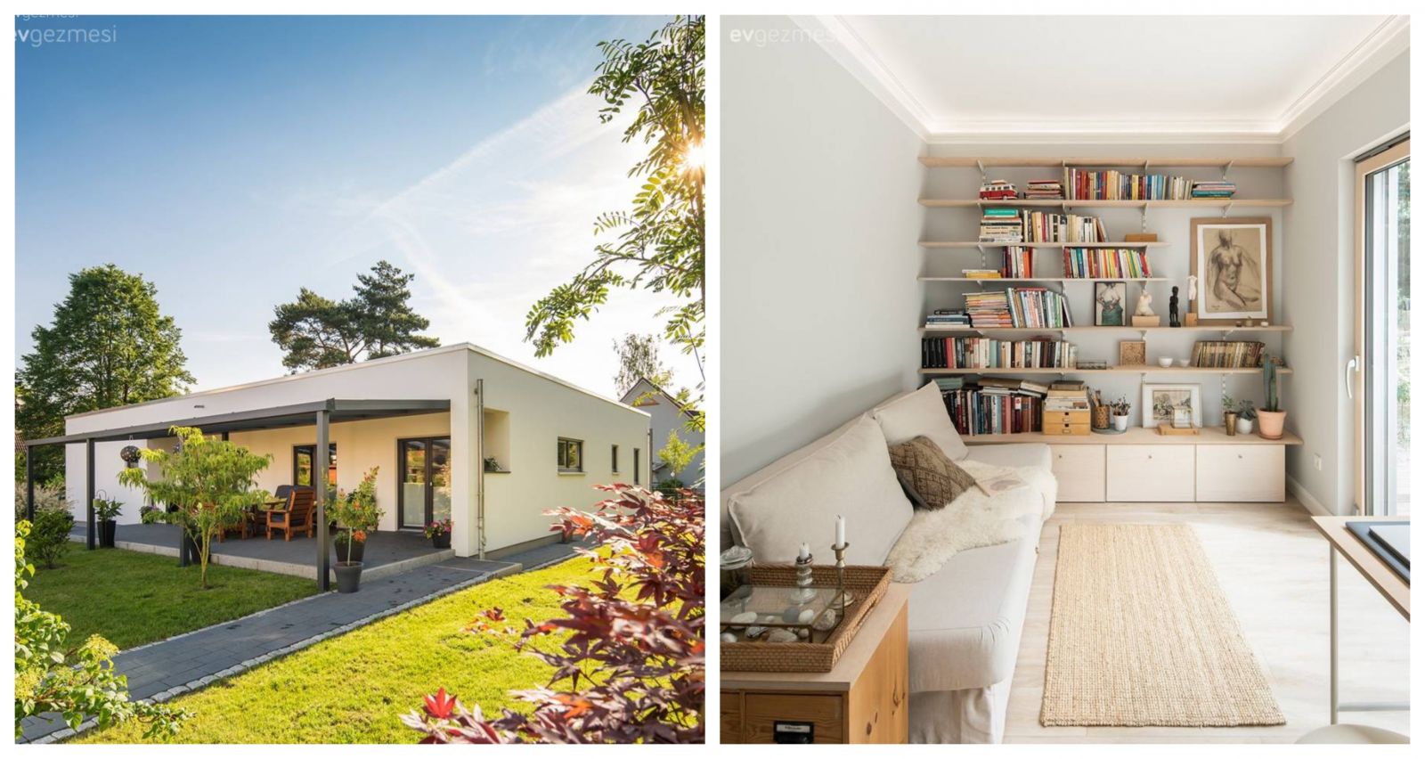 Müstakil Ev İsteyenler İçin Modeller: 82 M2 Tek Katlı Düz Çatılı Ev