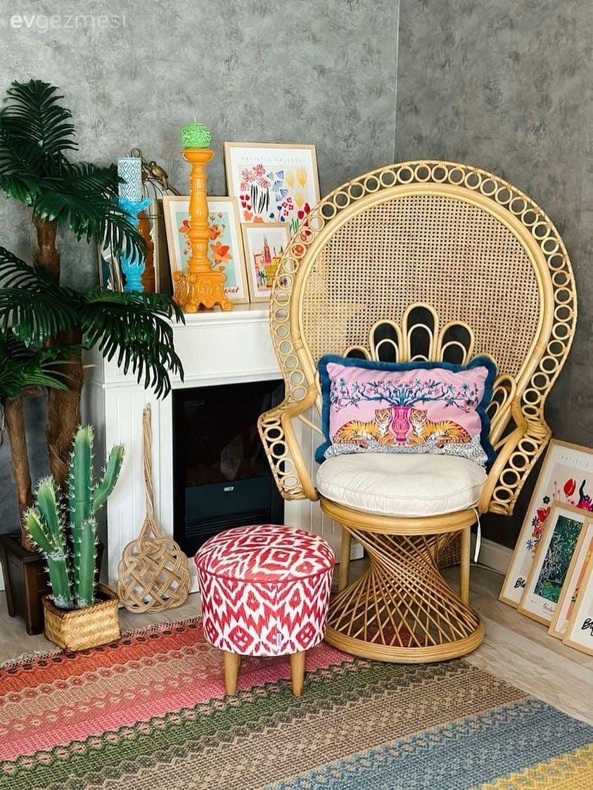 Bu Rengarenk Dekordaki Her Parça Orijinallik Testinden Geçmiş Gibi!