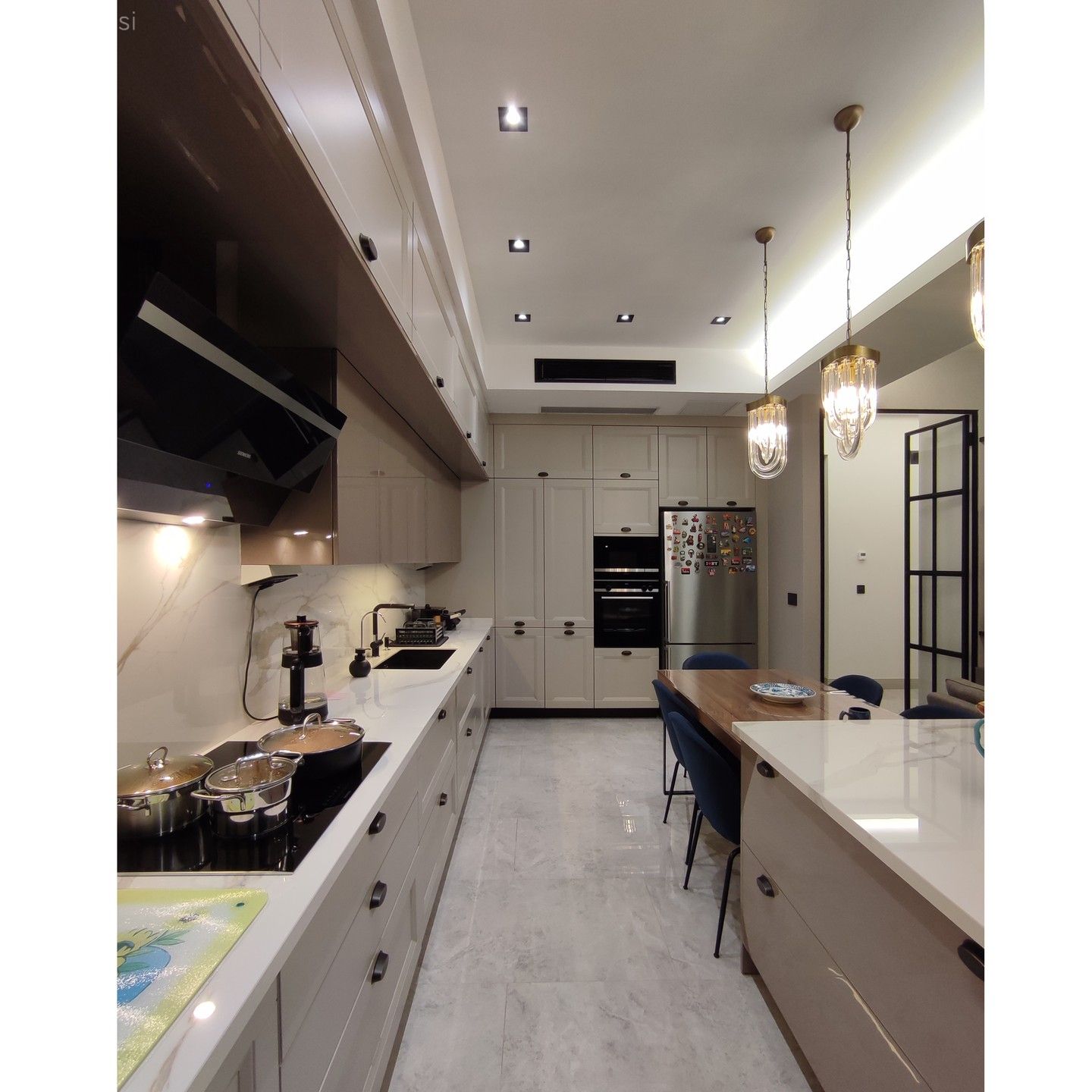 Bu Denizli Evinde Yapılan Her Dolapta İşlevsellik Düşünülmüş!