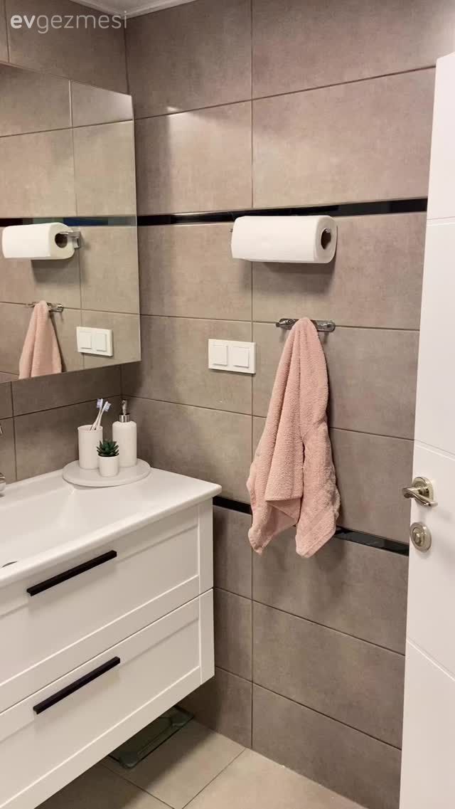 Öncesi&Sonrası: Eski Halinden Ferahlığa Geçiş Yapan Bir Banyo!