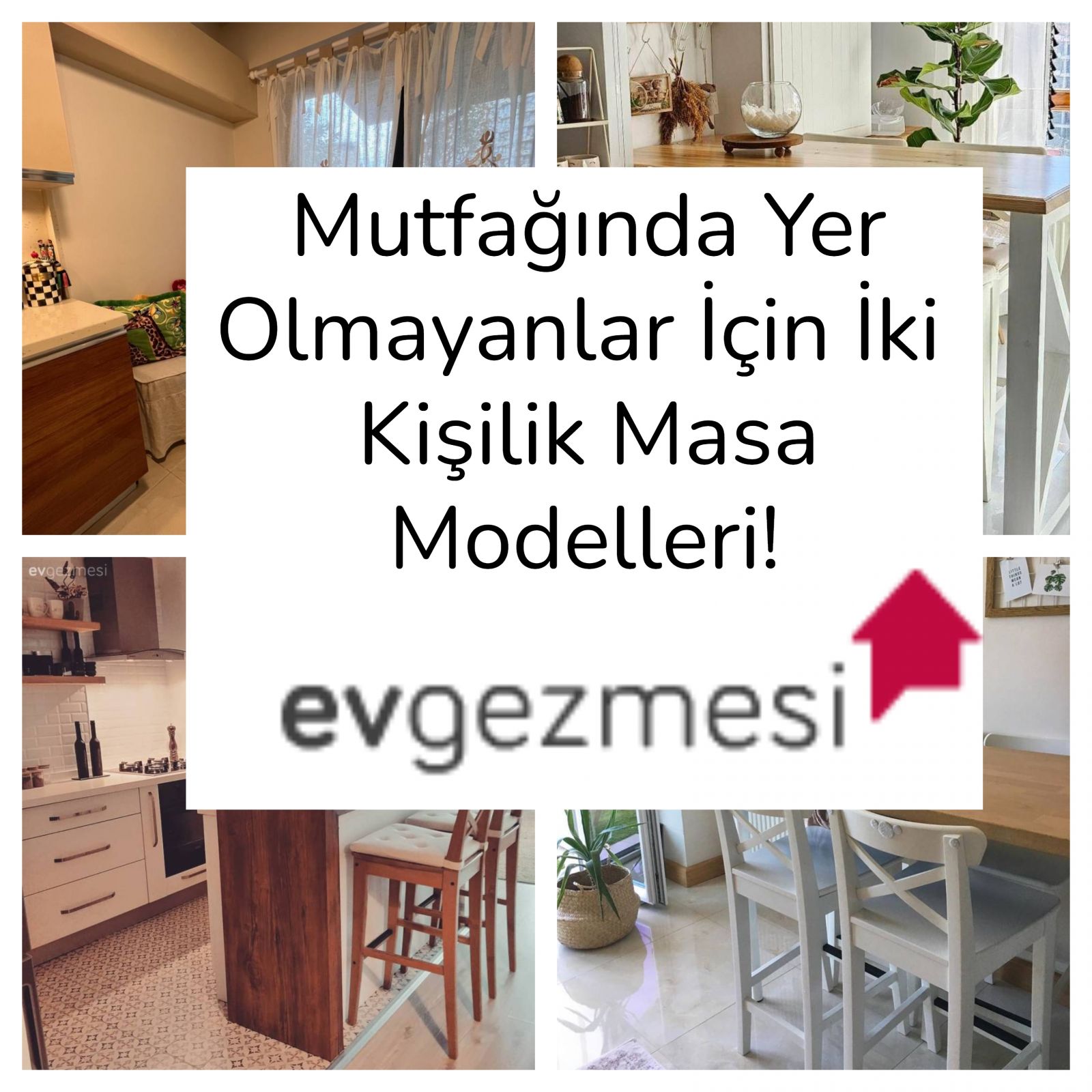 Mutfağında Yer Olmayanlar İçin İki Kişilik Masa Modelleri!