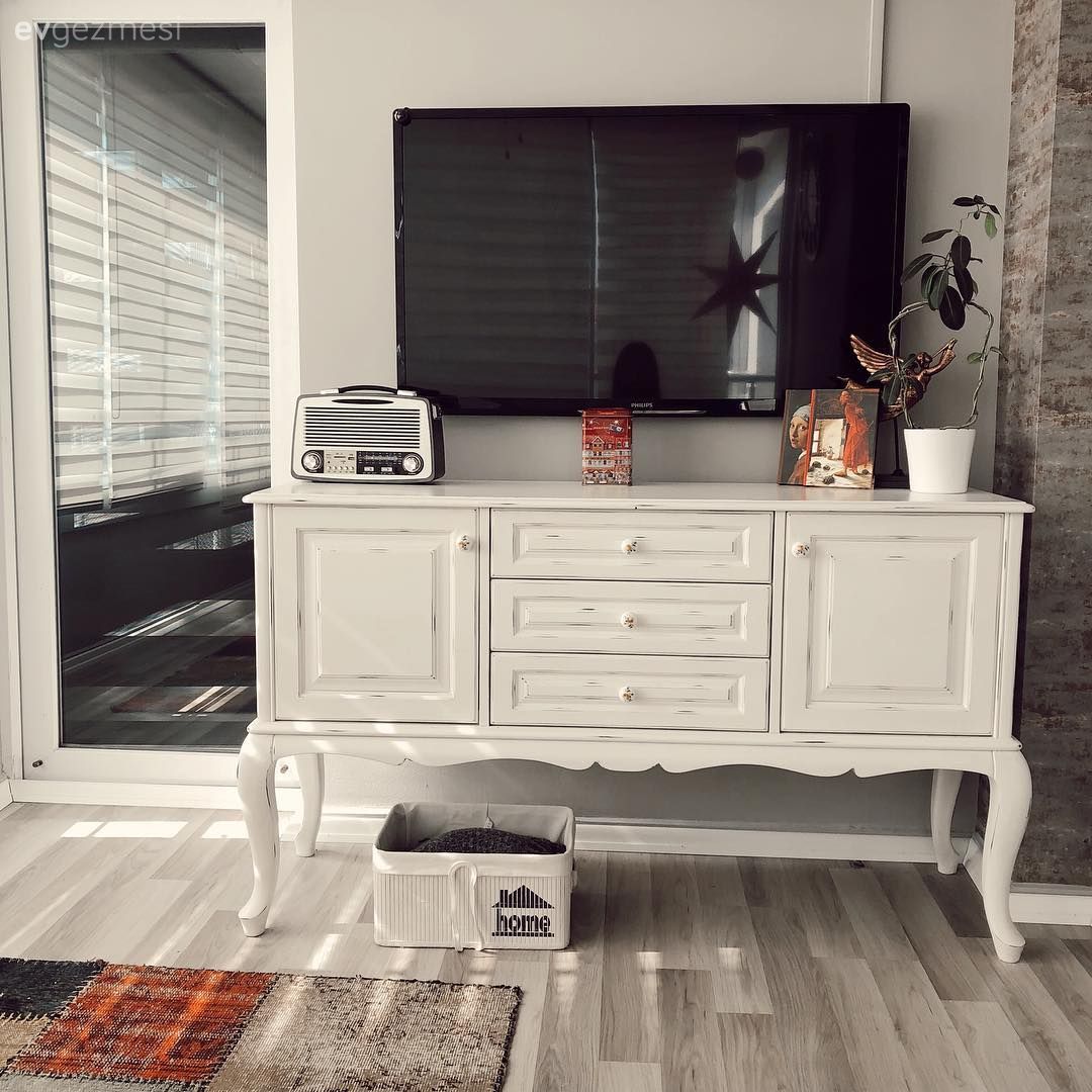 Balkon, Tv ünitesi, Tv ünitesi aksesuarları, Ev Aksesuar, Beyaz, Kapalı balkon, Patchwork halı, Halı