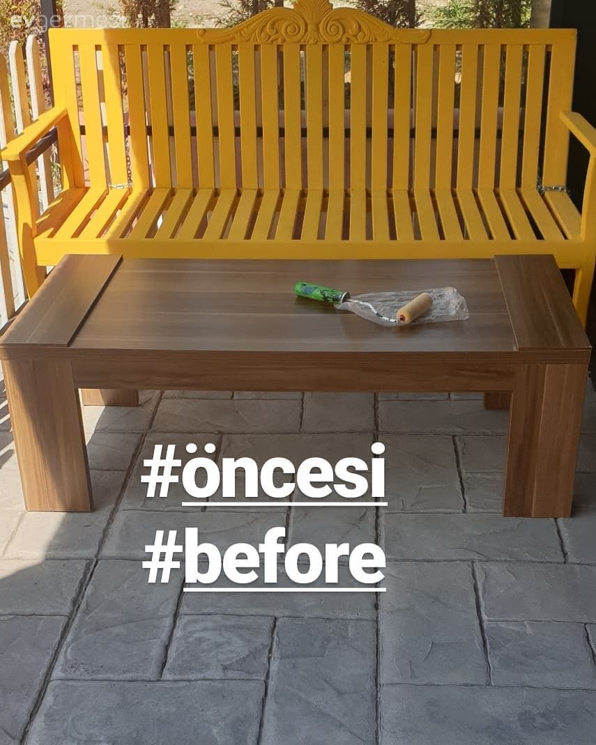 Mobilya boyama, Kendin Yap, Öncesi / Sonrası