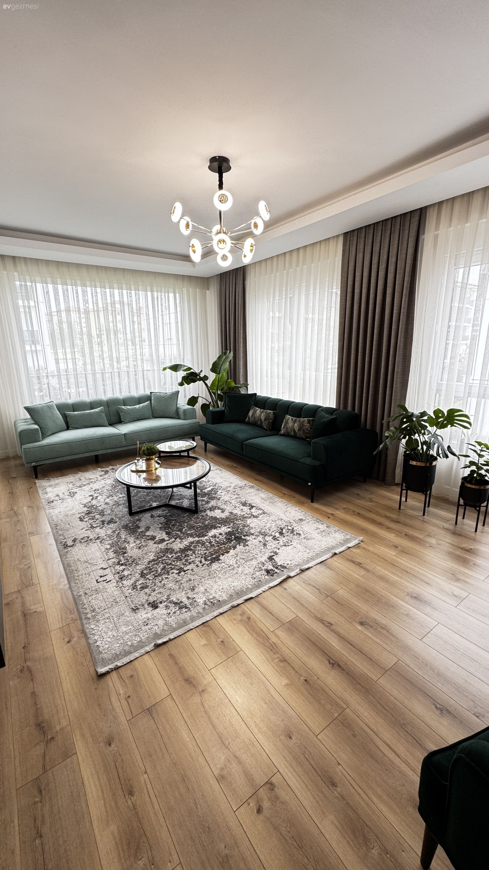 Bu Eskişehir Evinde Doğanın Sevdiği Yeşil Tonları Var