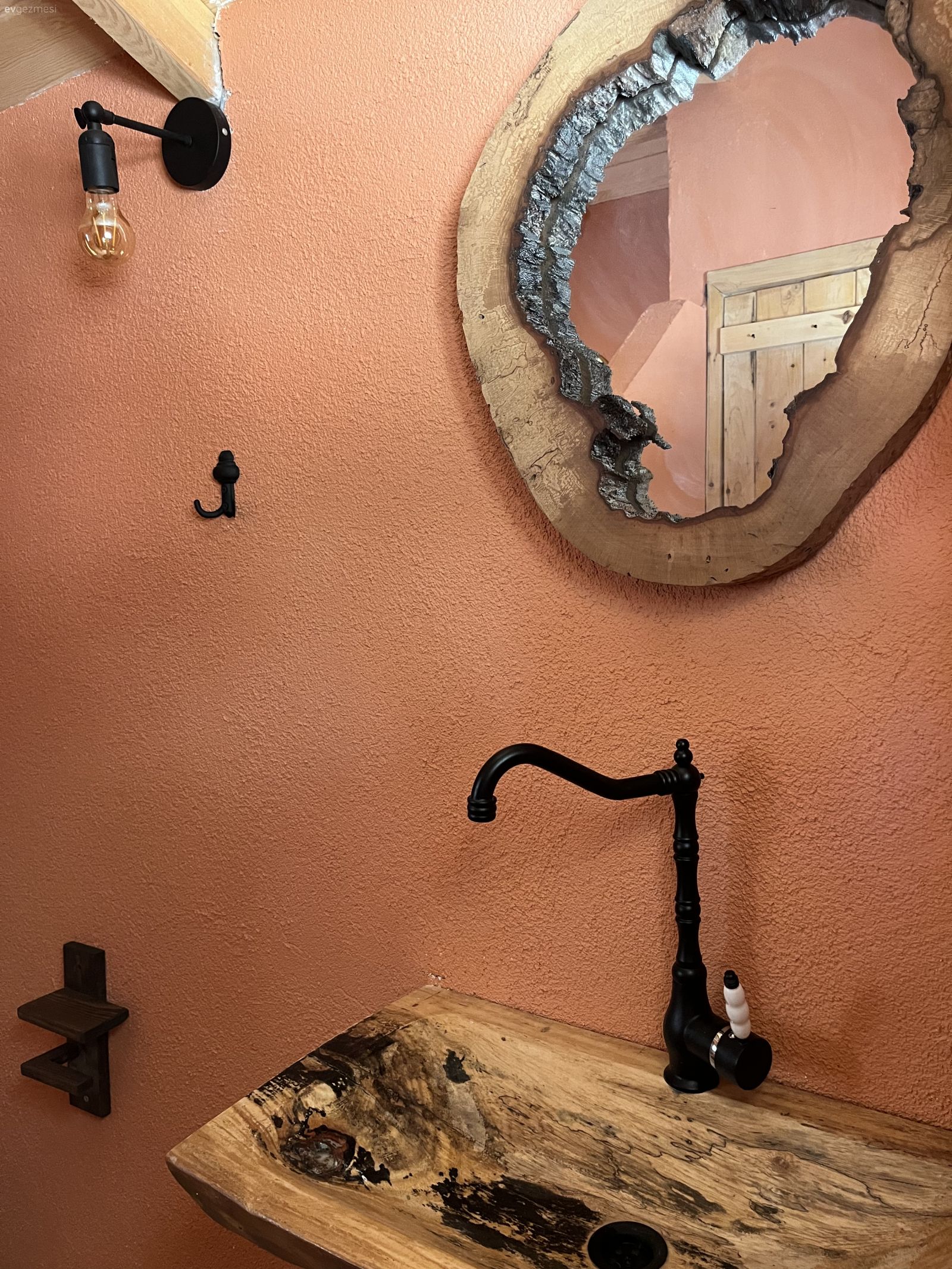 Banyo, Somon Rengi, Altın, Banyo aksesuarları