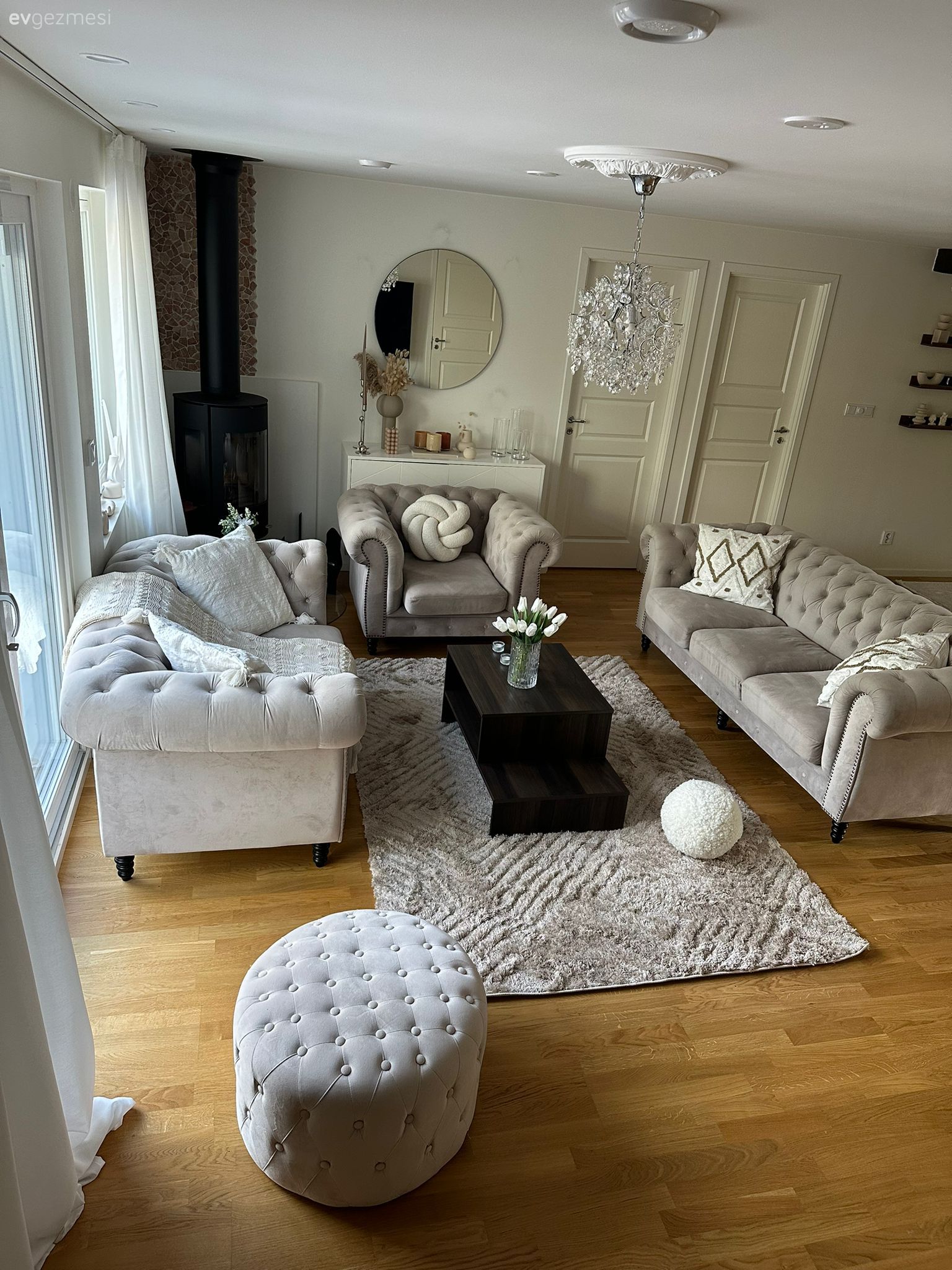 Country Parçaları Kullanan Bu Dekorun Bıraktığı His Modern!