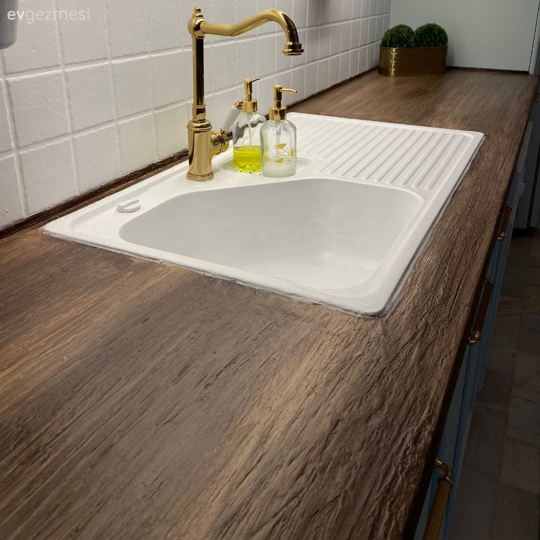 Bu Mutfak Sanki Boyanmamış Da Estetik Operasyon Geçirmiş