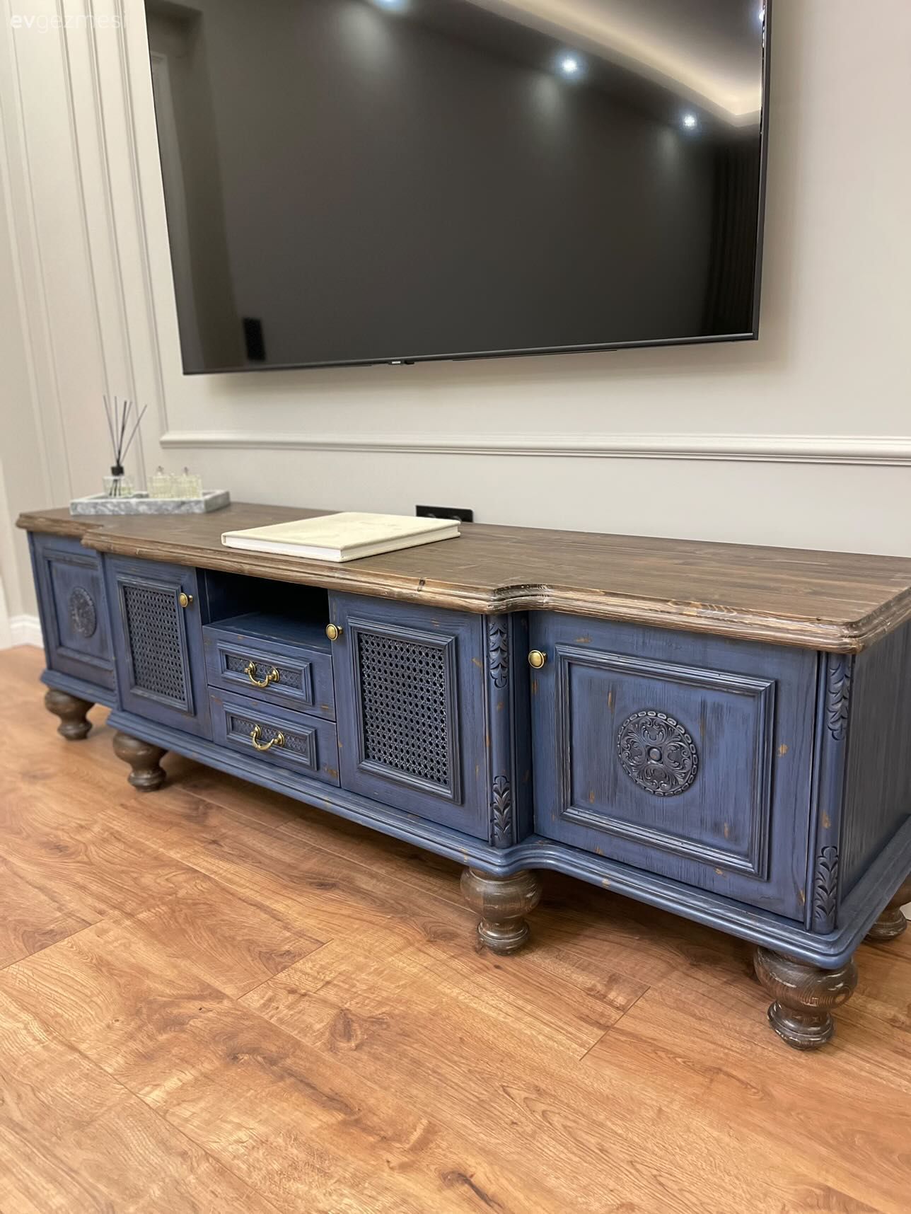 Duvar çıtalama, Beyaz, Krem, Bej, Mavi, Ahşap Mobilya, Masif ahşap, Parke