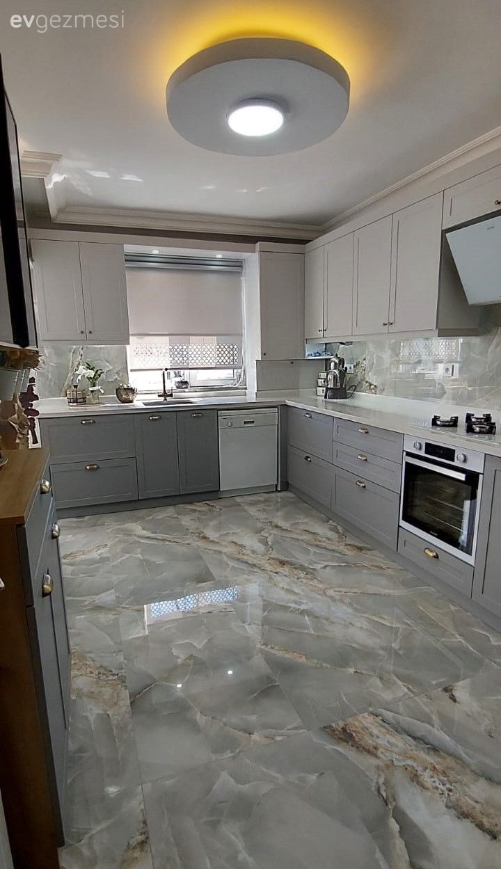 12 Yıllık Evin Mutfağı Şimdi Yeni Doğmuş Bebek Gibi!