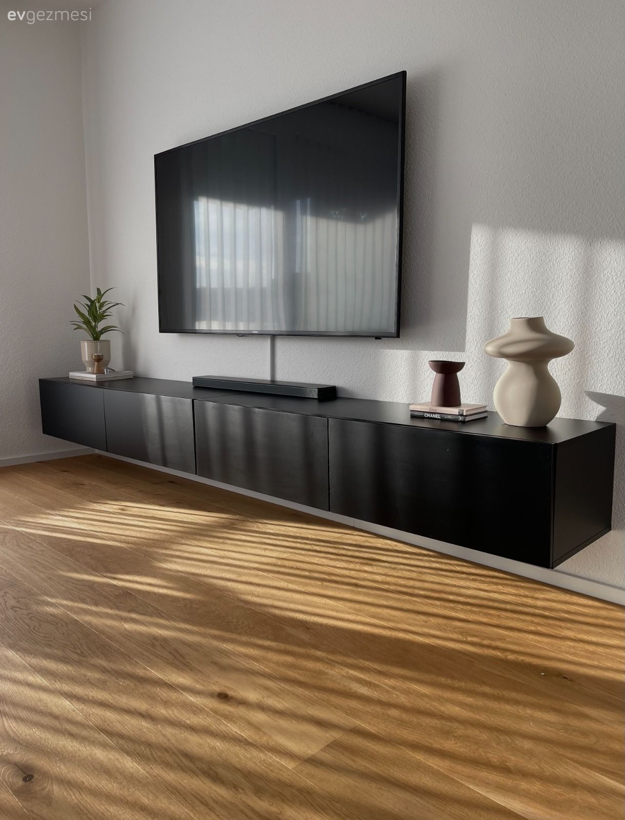 Siyah, Parke, Dekoratif Objeler, Modern