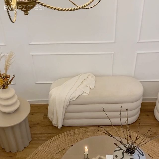 Duvar çıtalama, Puf, Beyaz, Yan sehpa, Sehpa, Bej, Vizon