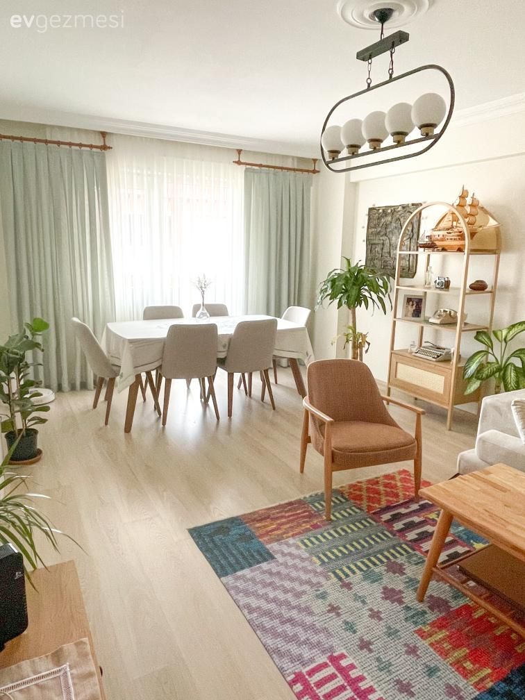 Bu Eklektik Evde Yüksek Enerji Sağlayan Parçalar Özenle Seçilmiş