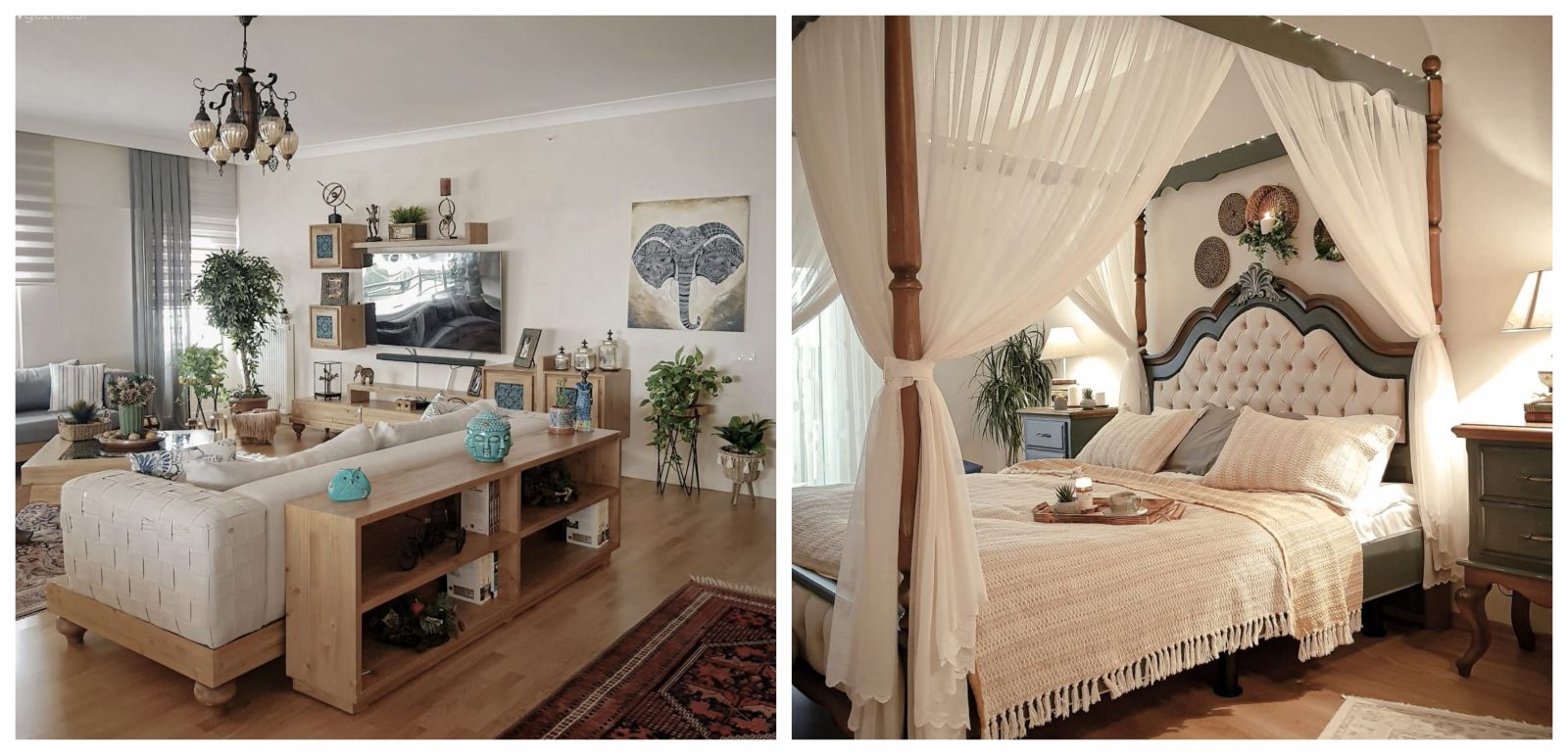 Bu Ankara Evinde Eski ve Yeni Harmanı Tam Kararında Olmuş