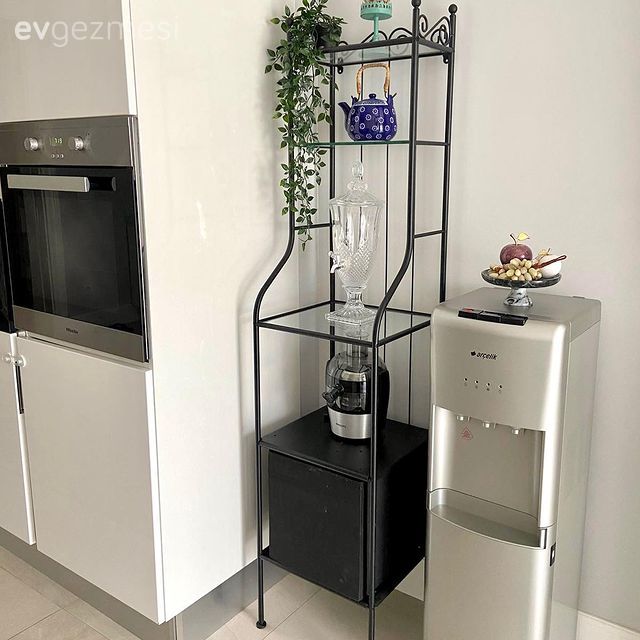 Beyaz, Siyah, Ankastre, Mutfak, Mutfak rafı