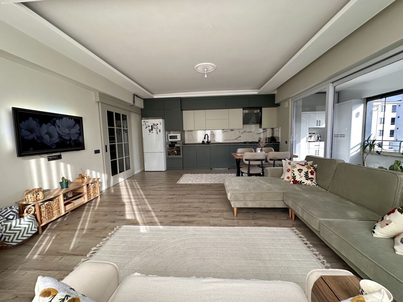 Bu Açık Mutfaklı Çorum Evi Spor Şıklığı Yansıtıyor