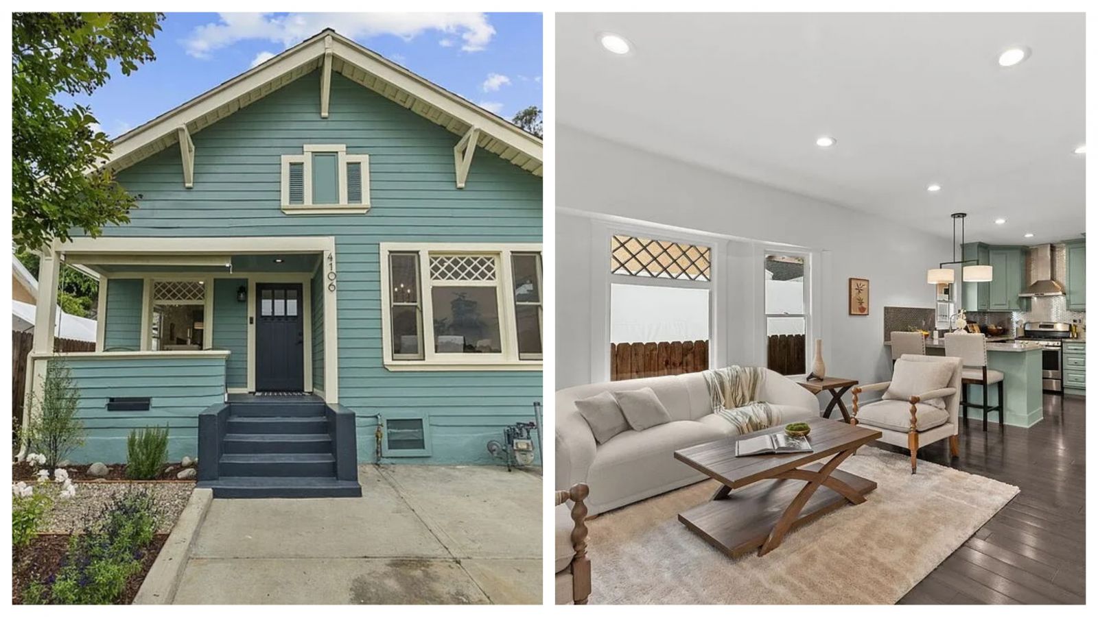 Yeşil Siding Kaplamalı 120 M2'lik Bu Ev Kullanışlı Plana Sahip